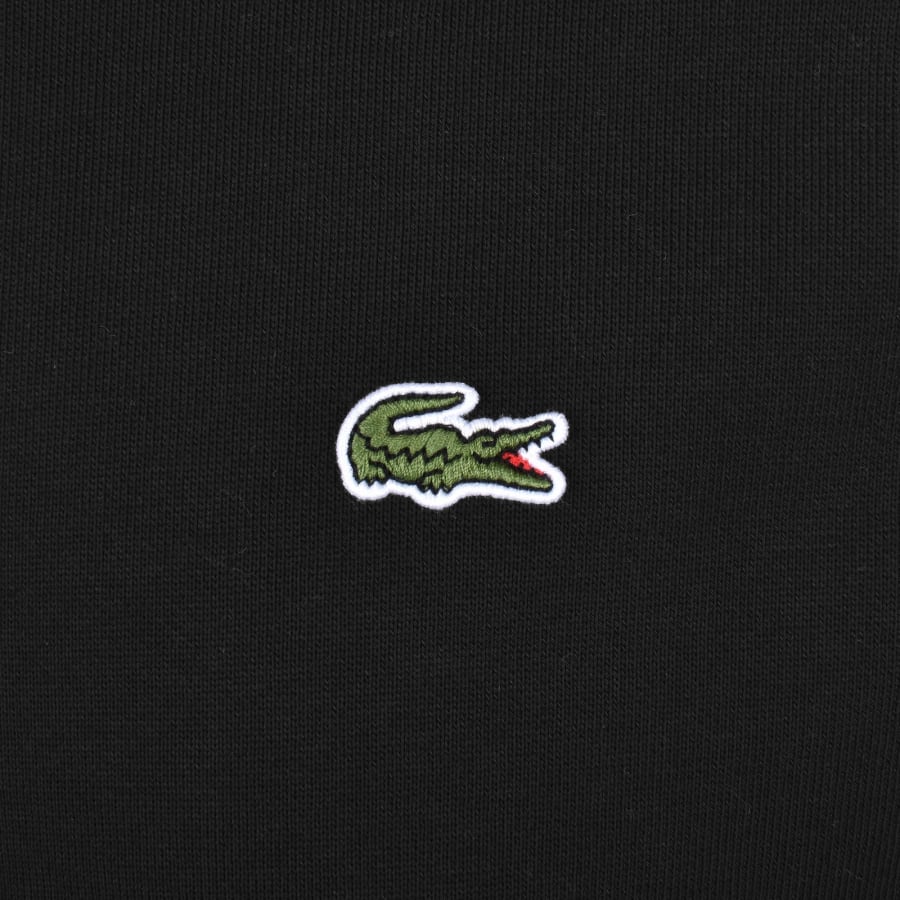 Image number 3 for Lacoste Zip Up Sweatshirt Black