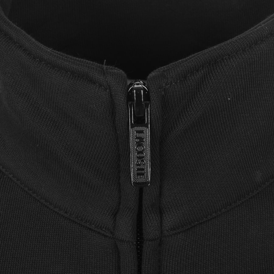 Image number 4 for Lacoste Zip Up Sweatshirt Black
