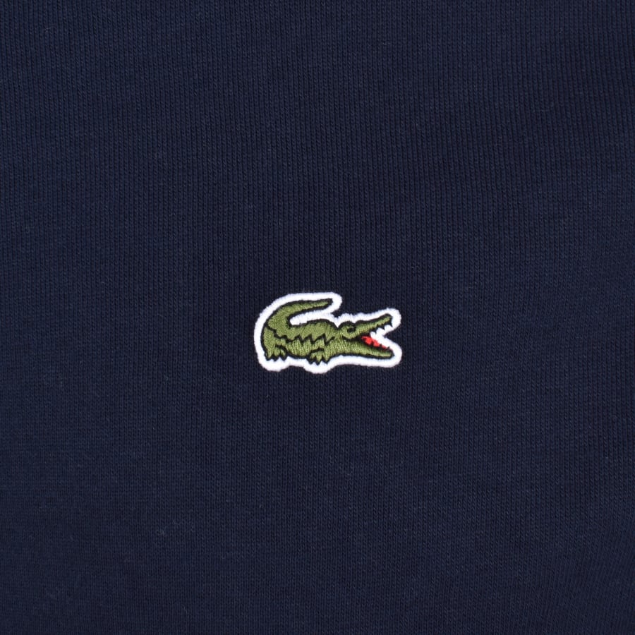 Image number 3 for Lacoste Zip Up Sweatshirt Navy