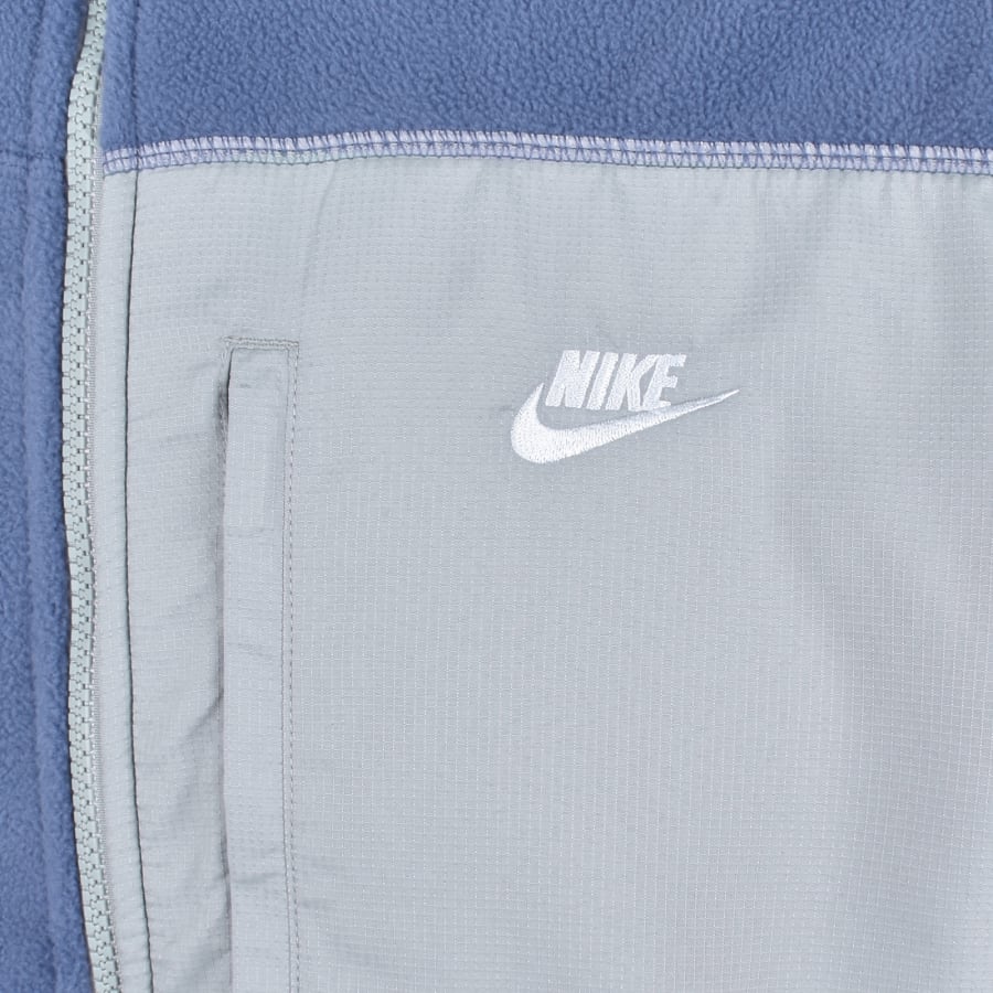 Image number 3 for Nike Fleece Jacket Diffused Blue