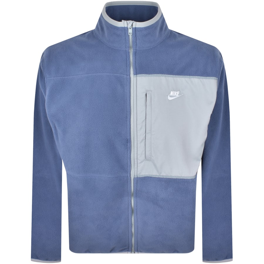 Image number 1 for Nike Fleece Jacket Diffused Blue