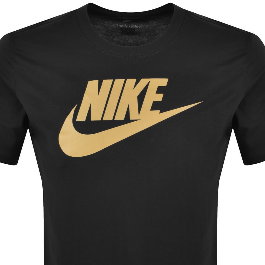 Image number 2 for Nike Futura Icon T Shirt Black