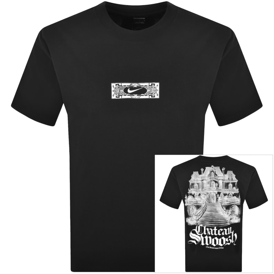 Image number 1 for Nike Sportswear Logo T Shirt Black
