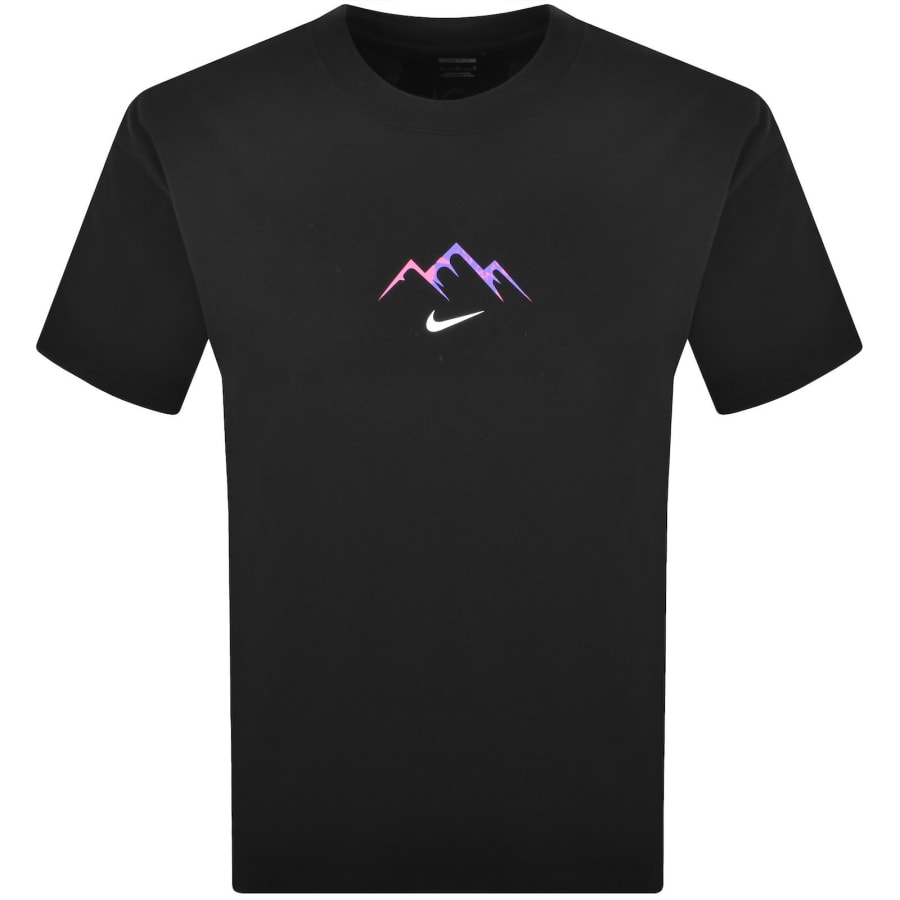 Image number 2 for Nike Sportswear Logo T Shirt Black