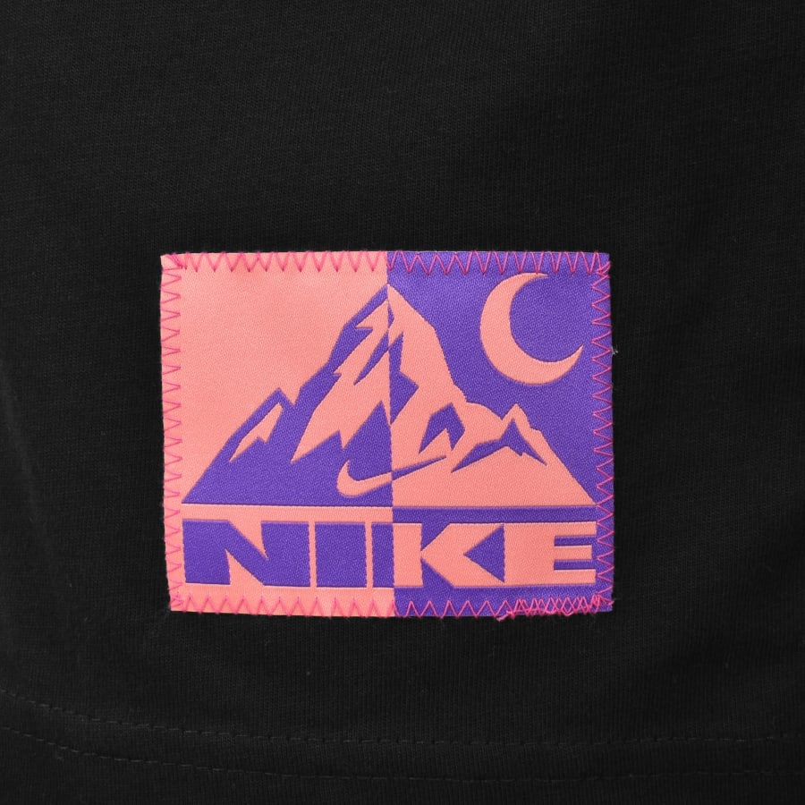 Image number 4 for Nike Sportswear Logo T Shirt Black