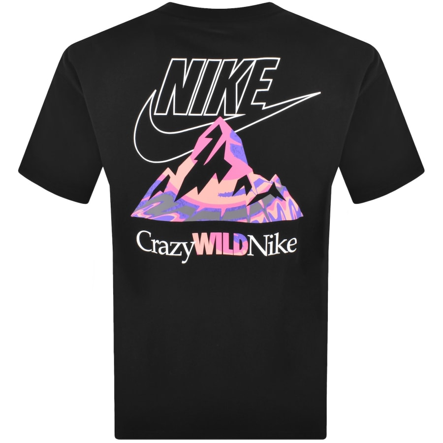 Image number 5 for Nike Sportswear Logo T Shirt Black