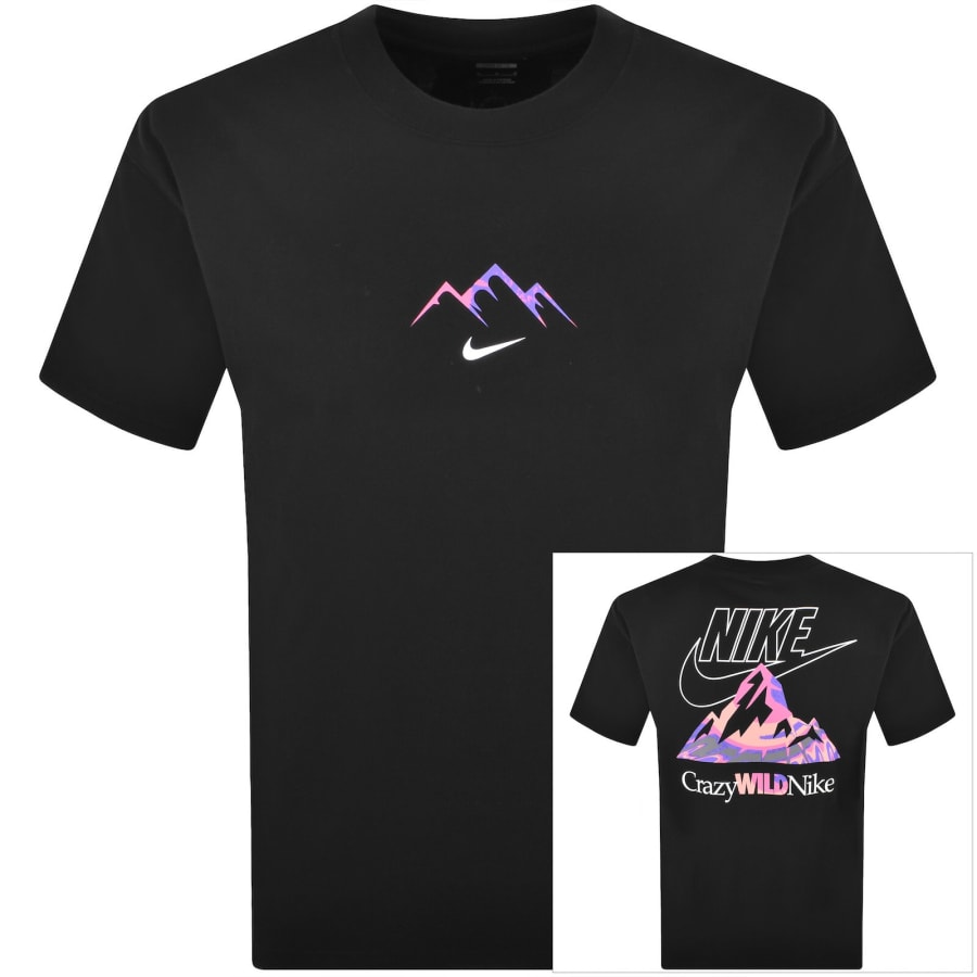 Image number 1 for Nike Sportswear Logo T Shirt Black