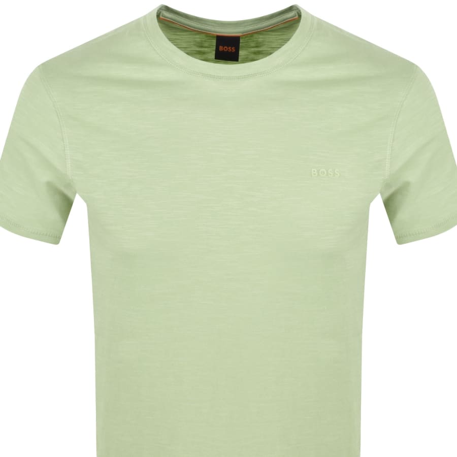 Image number 2 for BOSS Tegood T Shirt Green