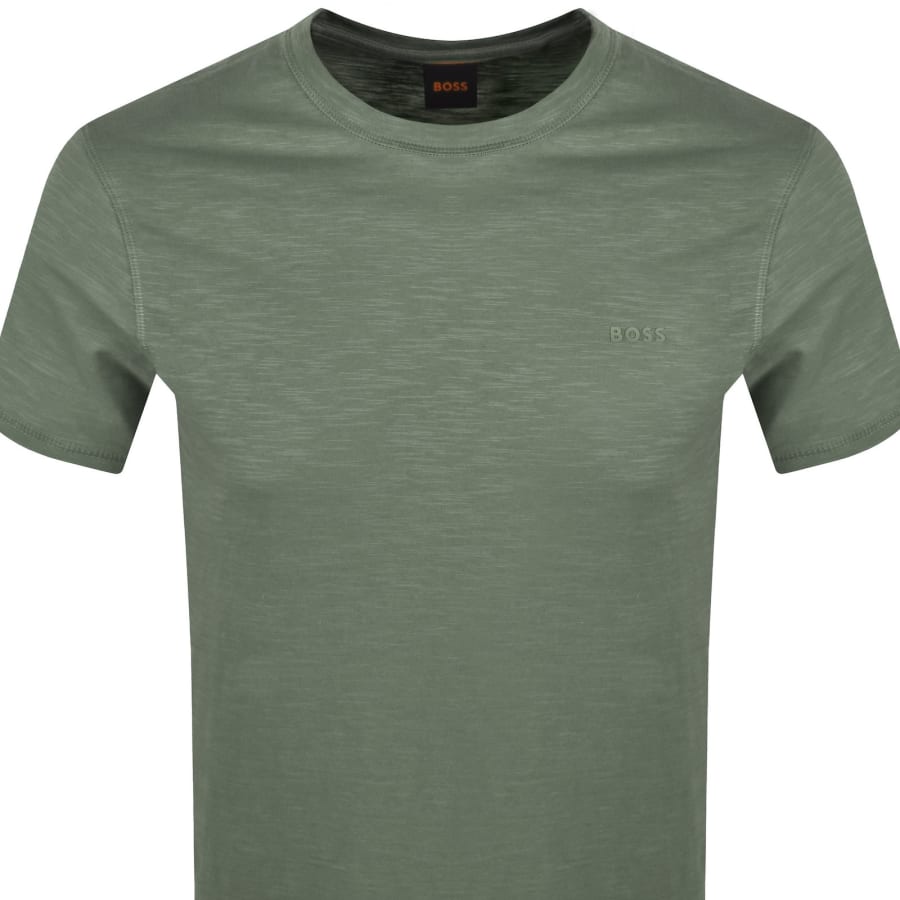 Image number 2 for BOSS Tegood T Shirt Green