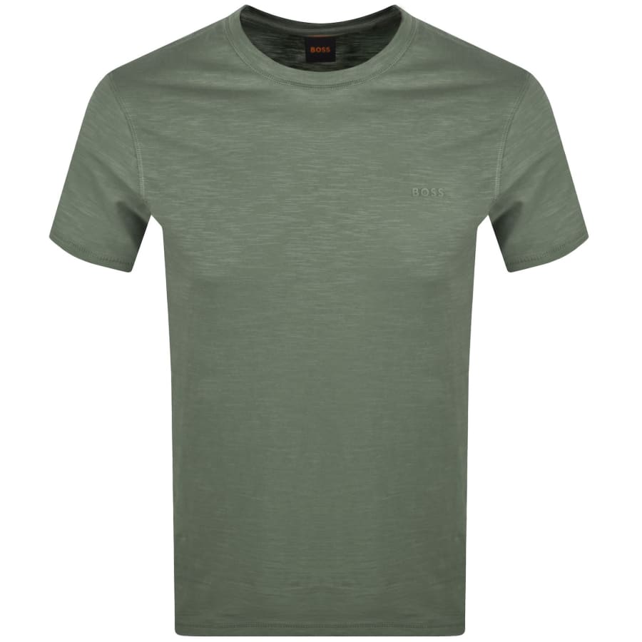 Image number 1 for BOSS Tegood T Shirt Green
