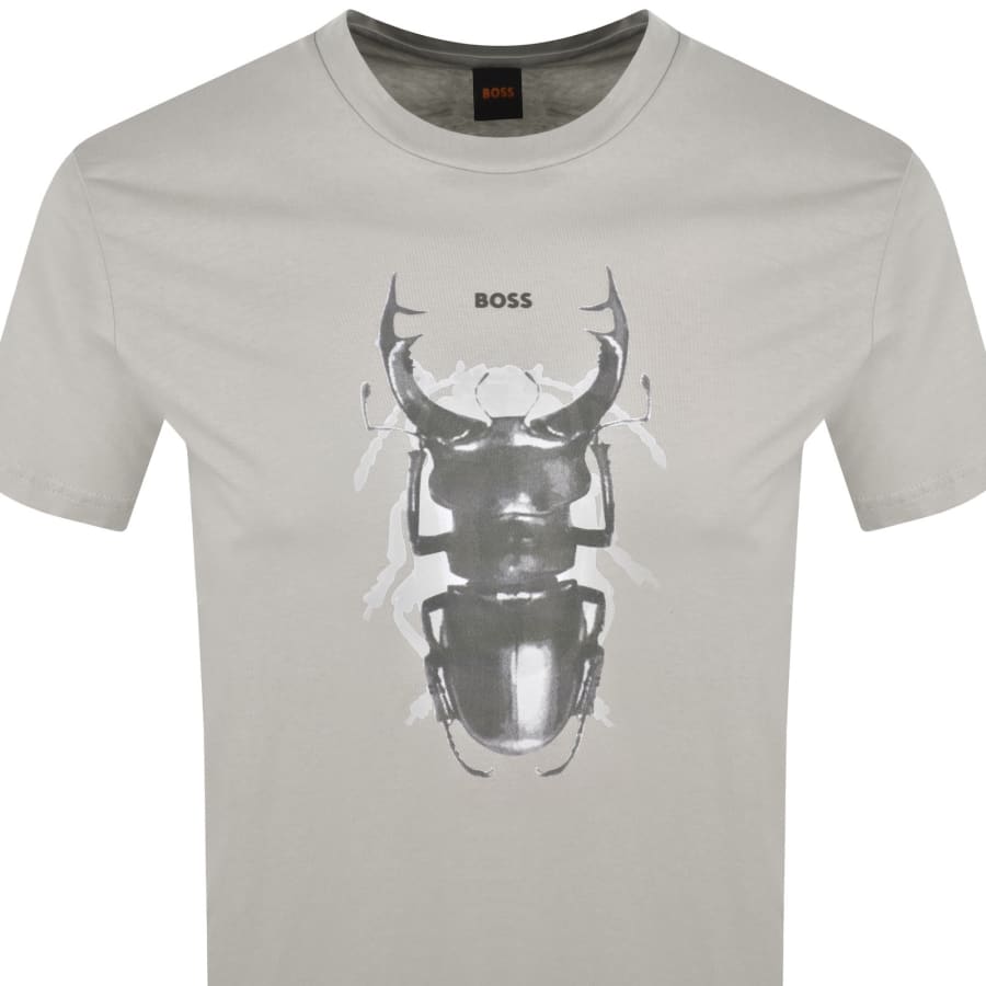 Image number 2 for BOSS Beetle T Shirt Light Beige