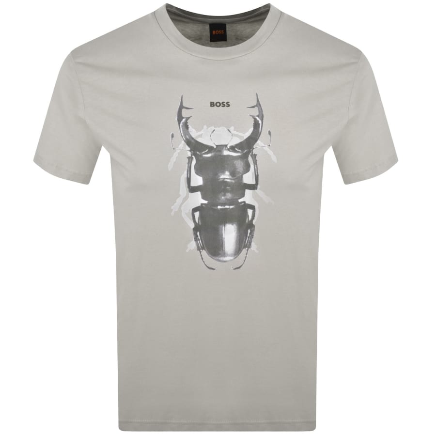 Image number 1 for BOSS Beetle T Shirt Light Beige