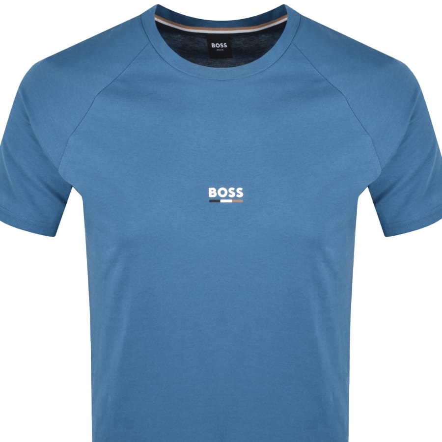 Image number 2 for BOSS Slim Fit T Shirt Blue