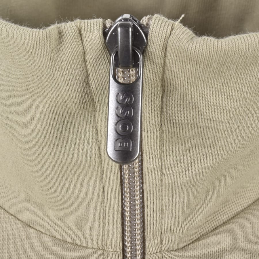 Image number 4 for BOSS Mix And Match Full Zip Sweatshirt Grey