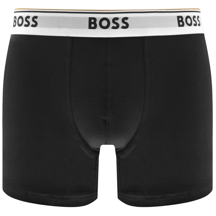 Image number 4 for BOSS Underwear 3 Pack Power Trunks Black