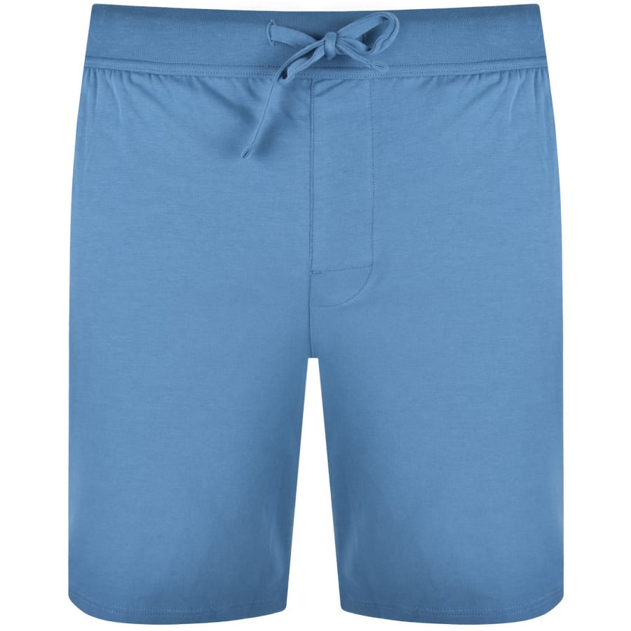 Image number 2 for BOSS Unique Jersey Shorts Blue