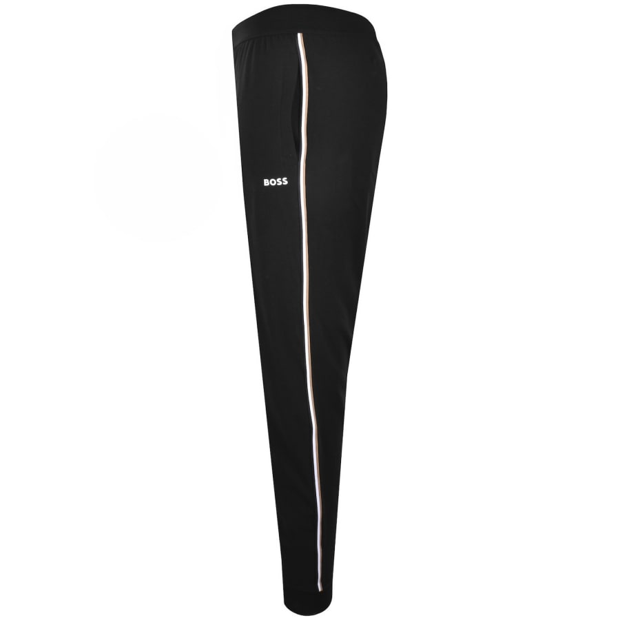 Image number 4 for BOSS Unique Joggers Black