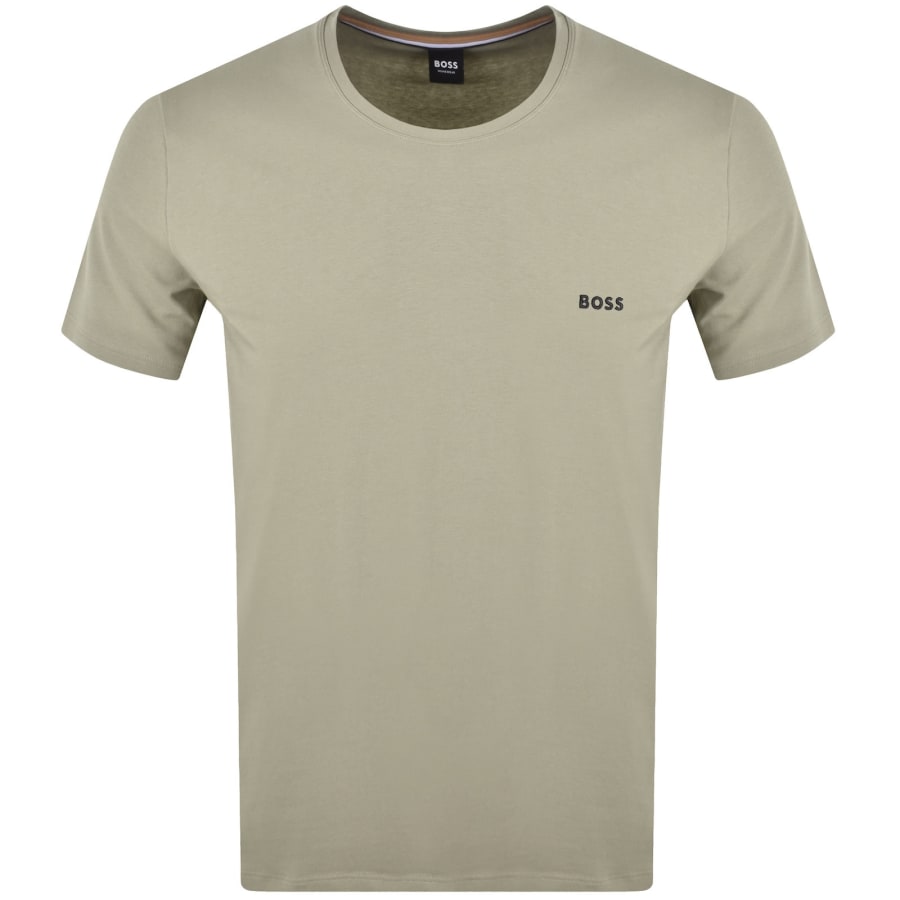 Image number 1 for BOSS Mix And Match T Shirt Beige