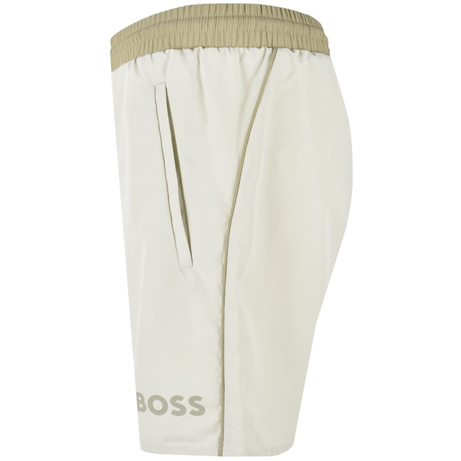 Image number 4 for BOSS Starfish Swim Shorts Beige