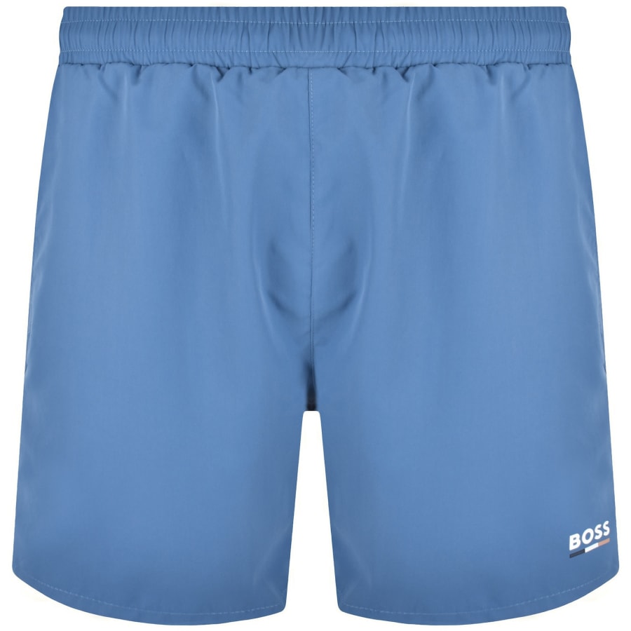 Image number 1 for BOSS Swordfish Swim Shorts Blue