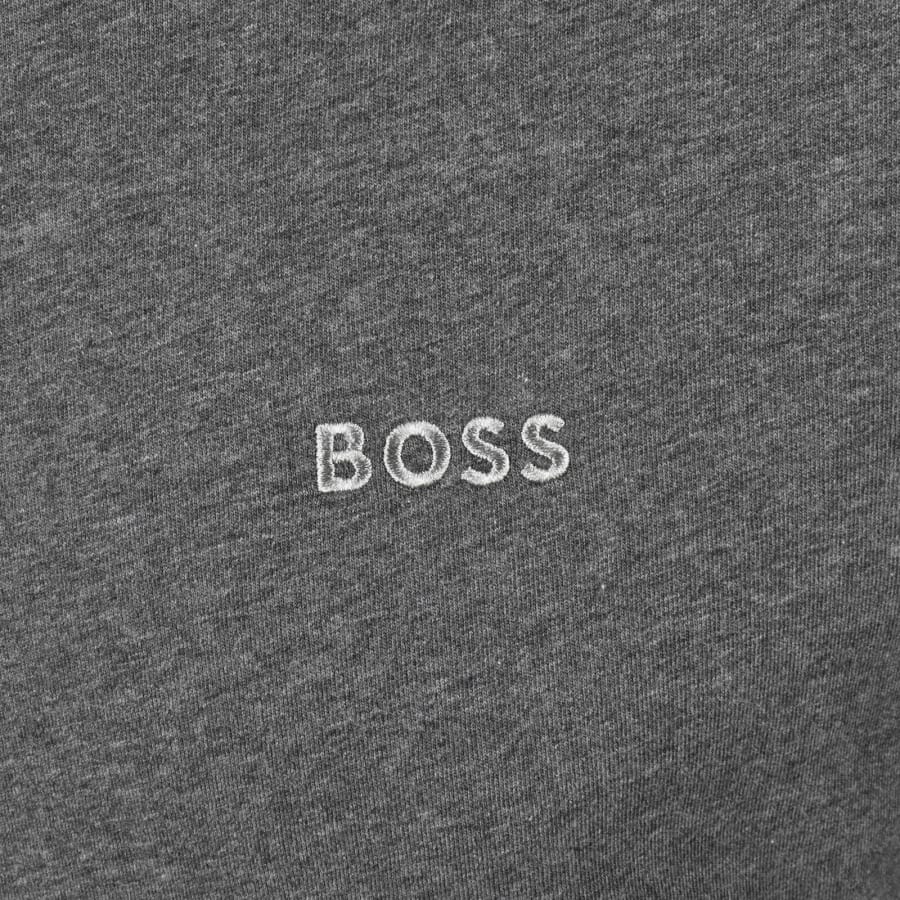 Image number 3 for BOSS Mix And Match Full Zip Hoodie Grey