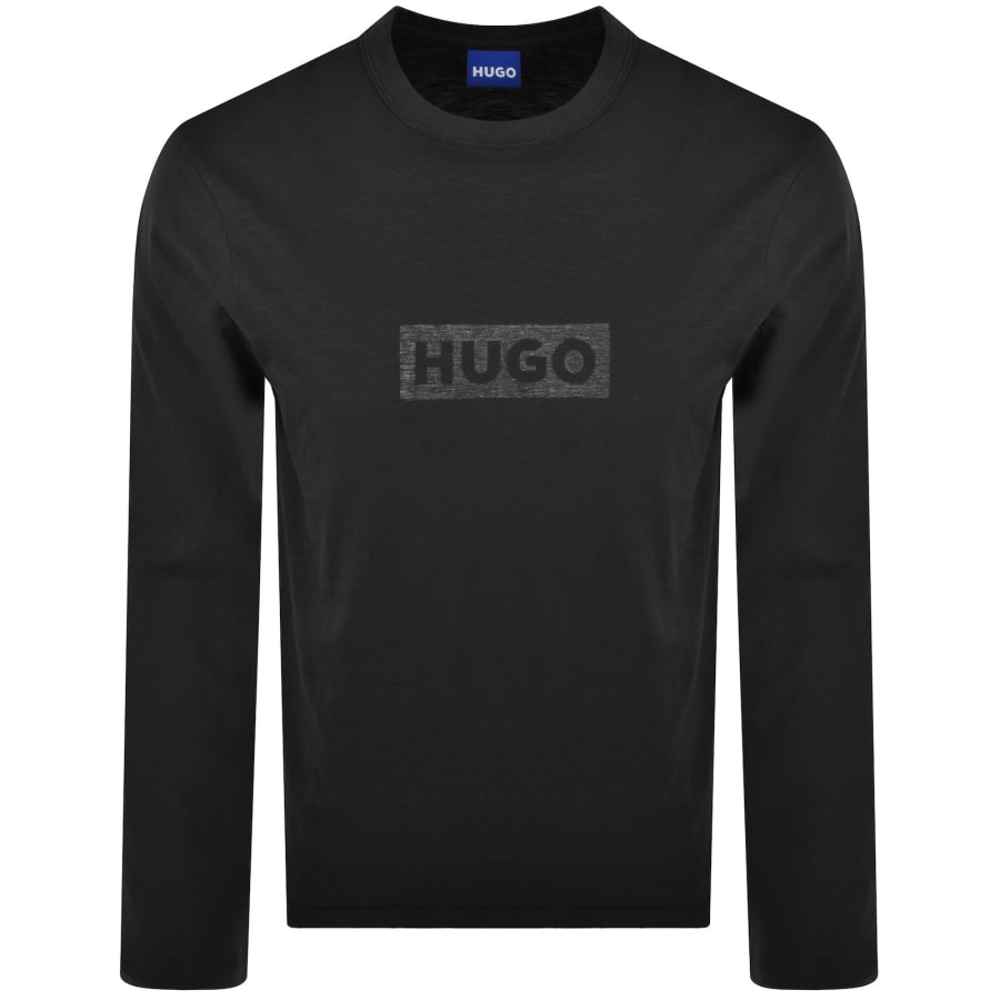 Image number 1 for HUGO Blue Norvit T Shirt Black