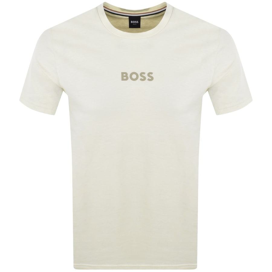 Image number 1 for BOSS Atlantis T Shirt Cream