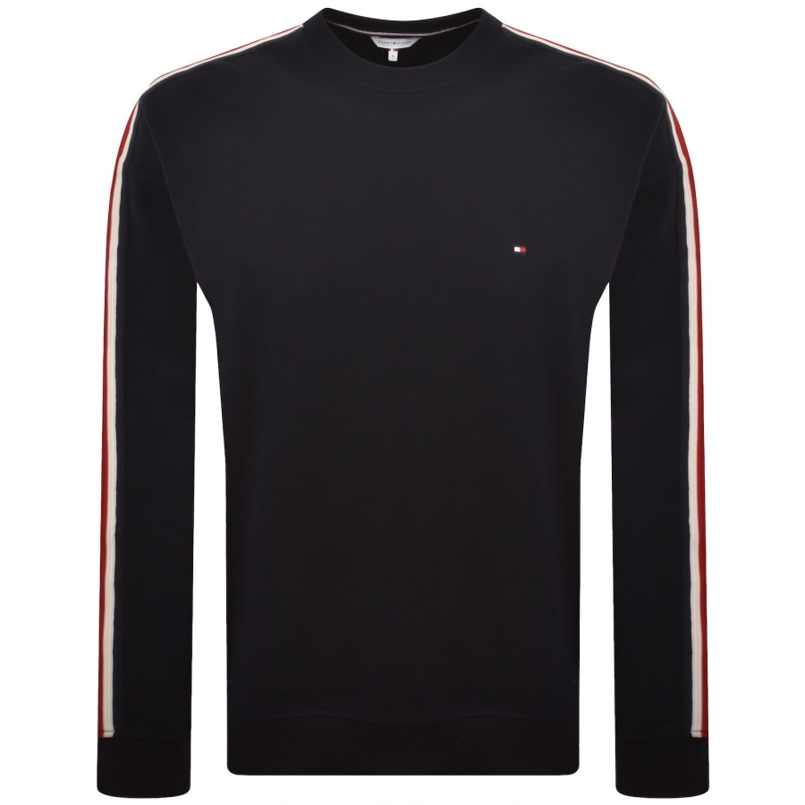 Image number 2 for Tommy Hilfiger Lounge Tracksuit Navy