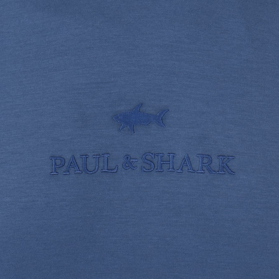 Image number 3 for Paul And Shark X-Soft Hoodie Blue