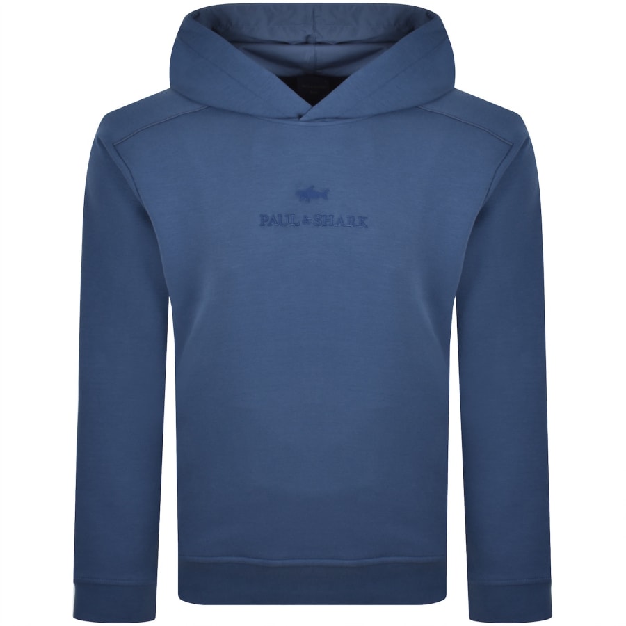 Image number 1 for Paul And Shark X-Soft Hoodie Blue