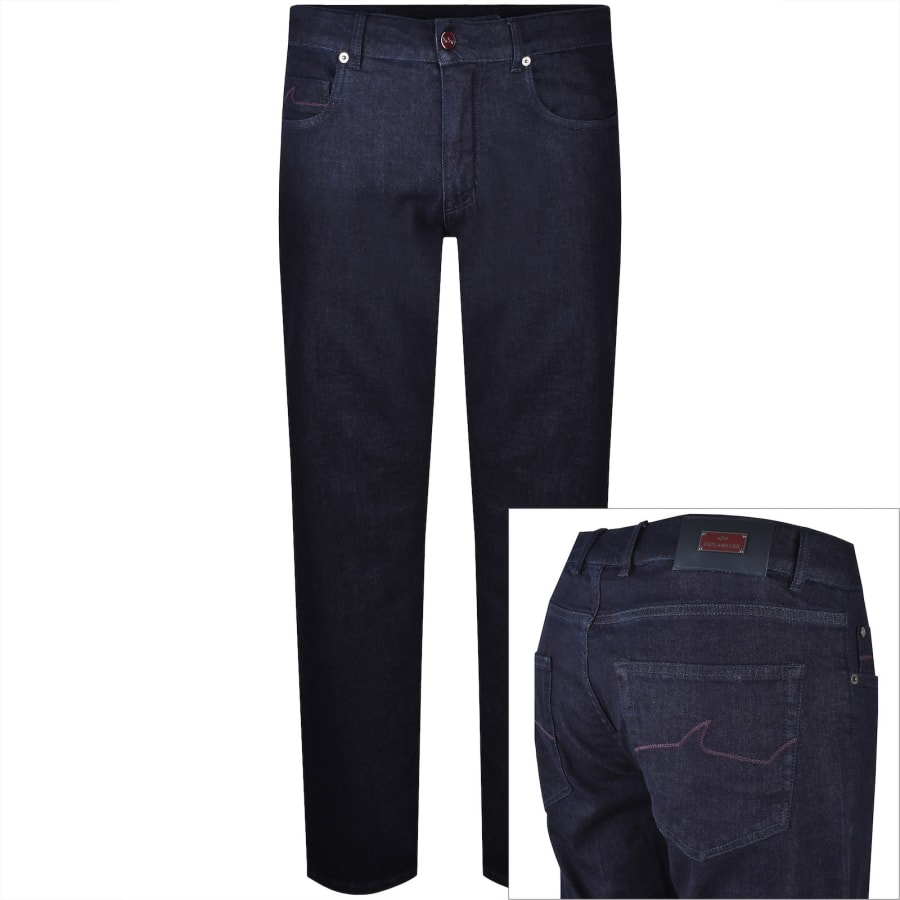 Image number 1 for Paul And Shark Giza Cotton Jeans Blue