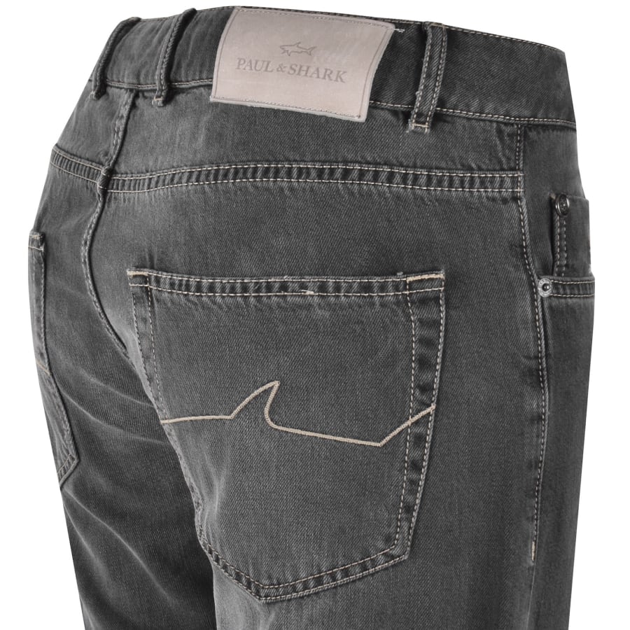 Image number 4 for Paul And Shark X-Soft Jeans Grey