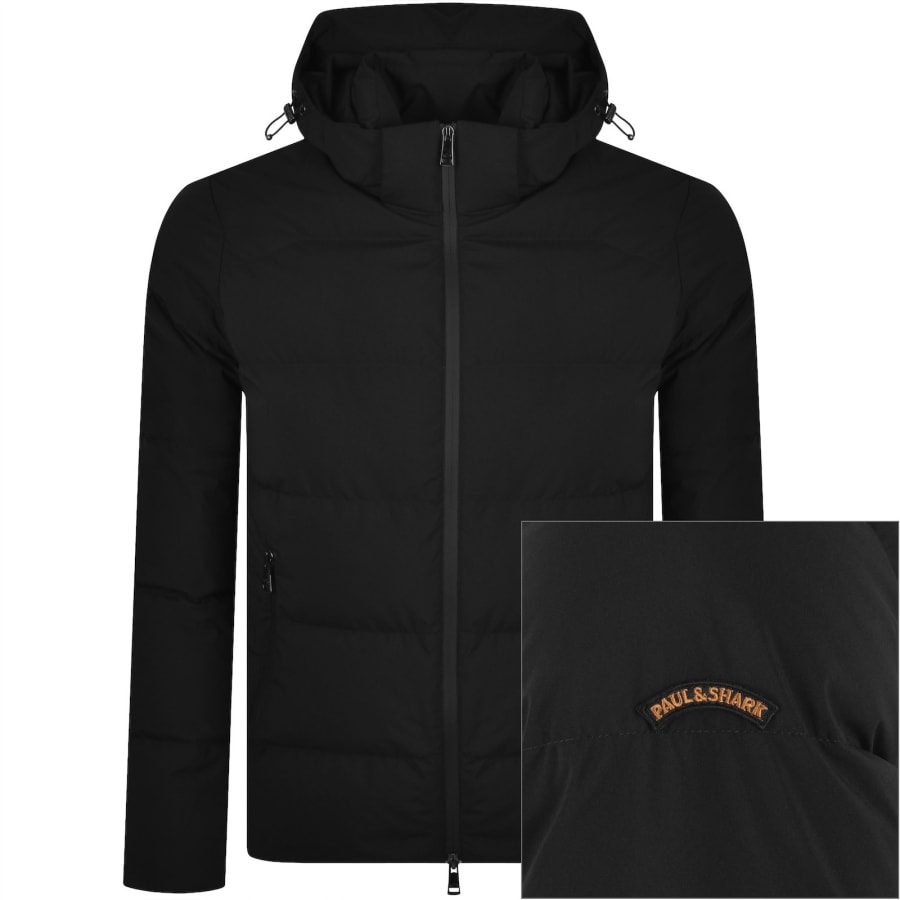 Image number 1 for Paul And Shark Typhoon Down Jacket Black