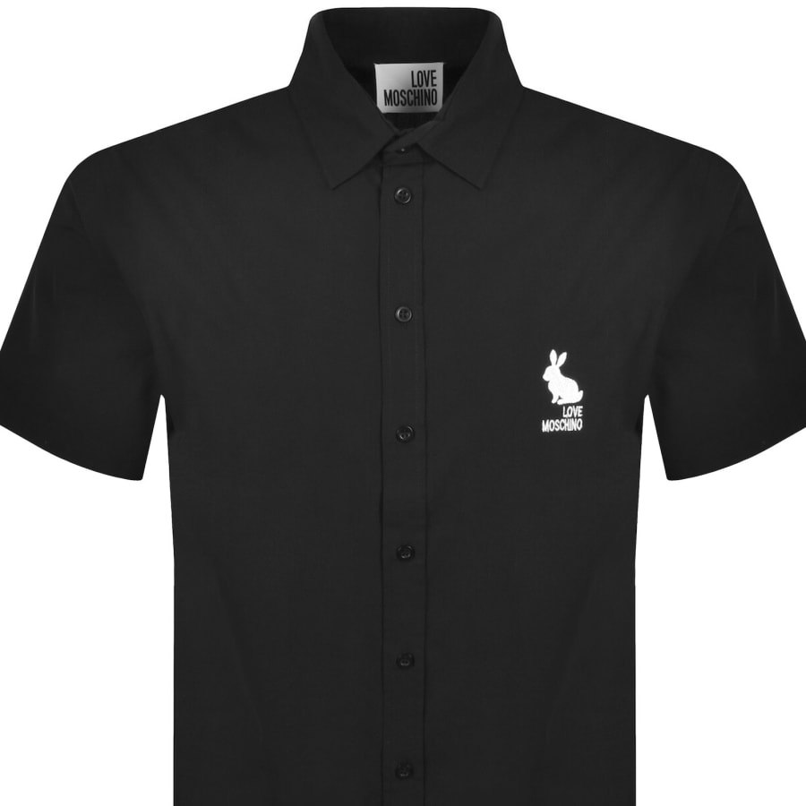Image number 2 for Moschino Short Sleeve Shirt Black