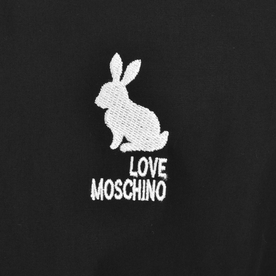 Image number 3 for Moschino Short Sleeve Shirt Black