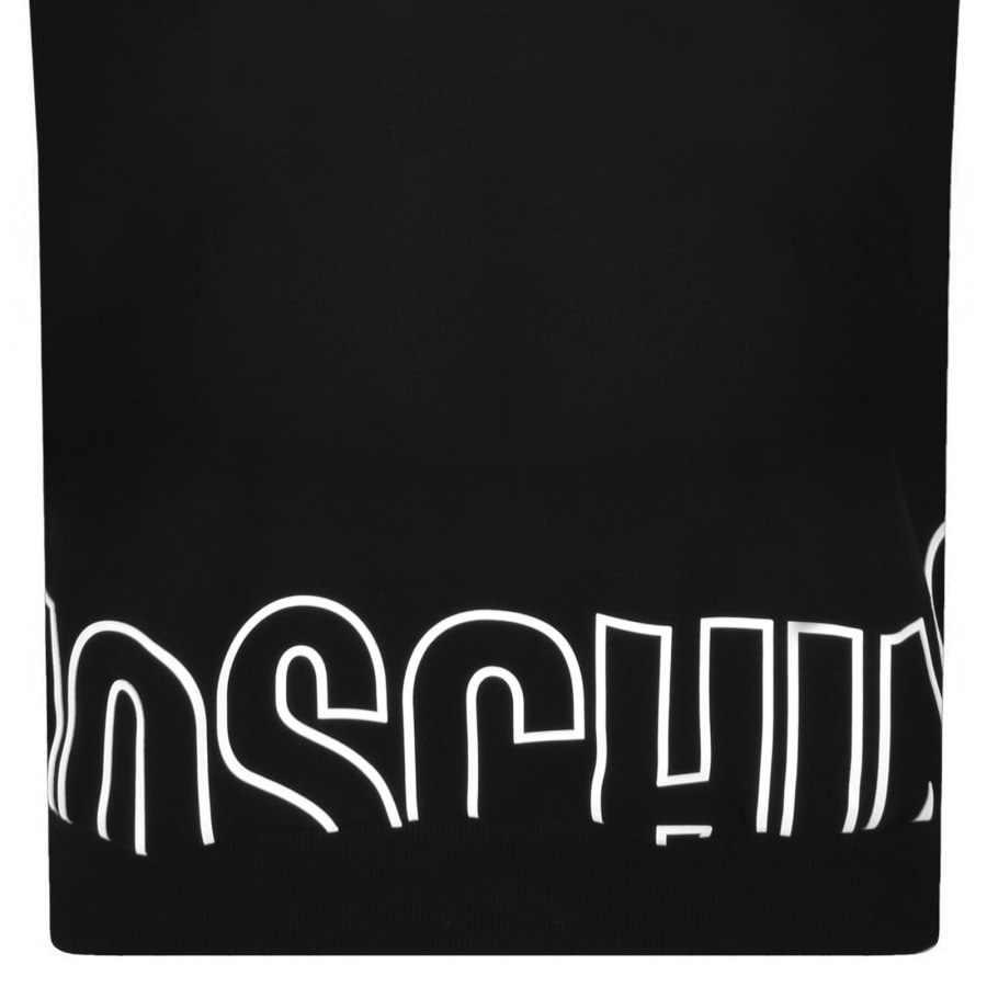 Image number 4 for Moschino Active Logo Sweatshirt Black
