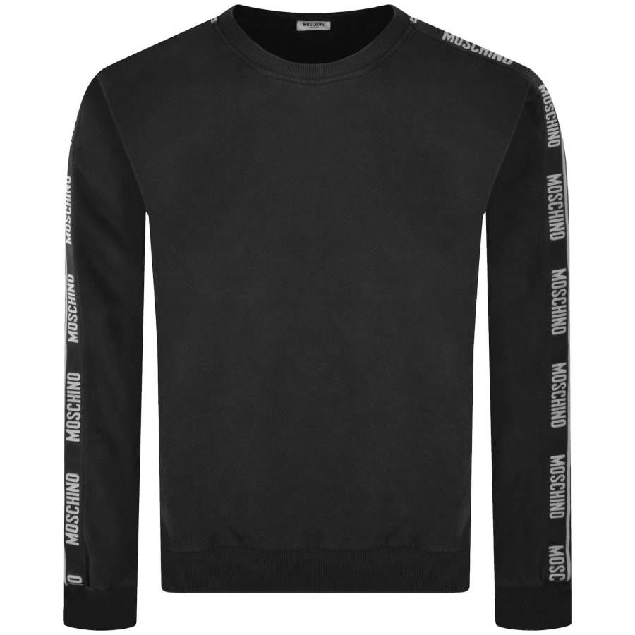 Image number 2 for Moschino Active Logo Sweatshirt Grey