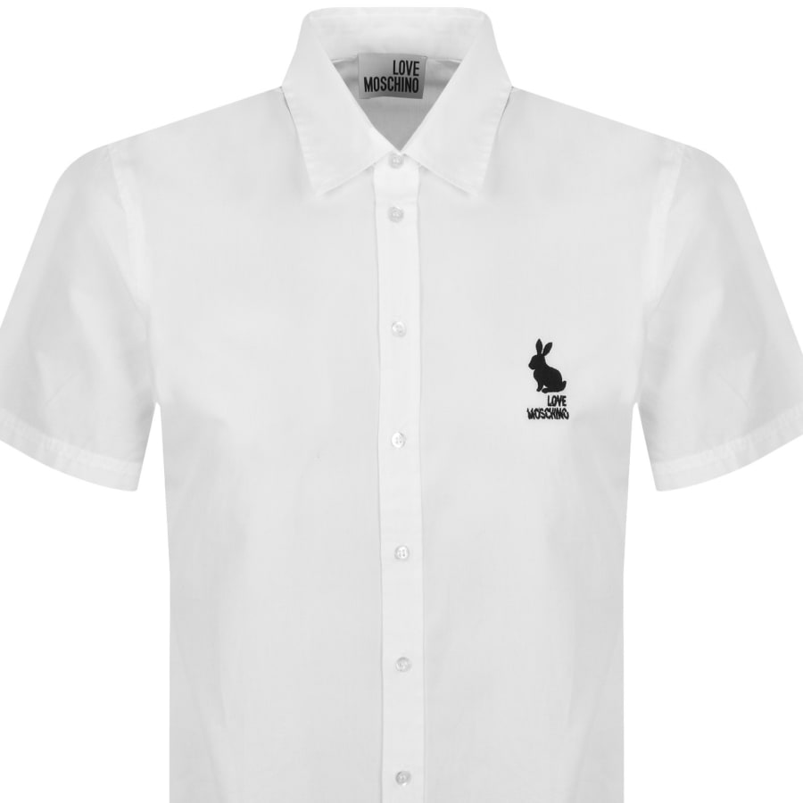Image number 2 for Moschino Short Sleeve Shirt White