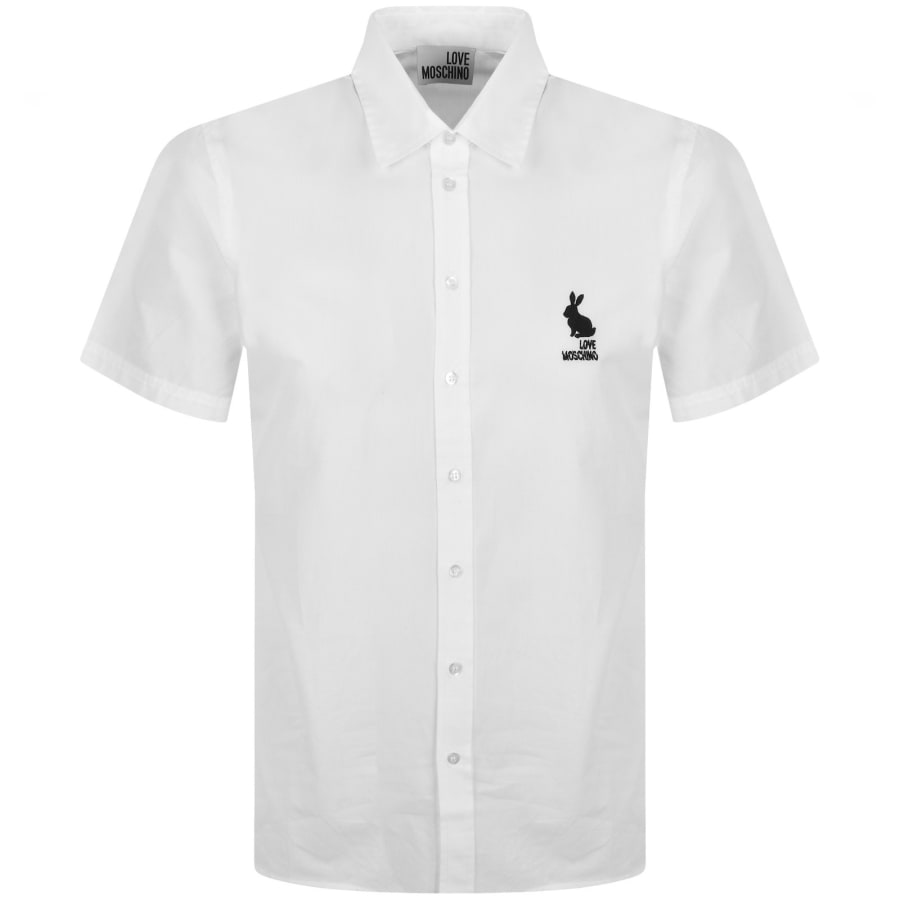 Image number 1 for Moschino Short Sleeve Shirt White