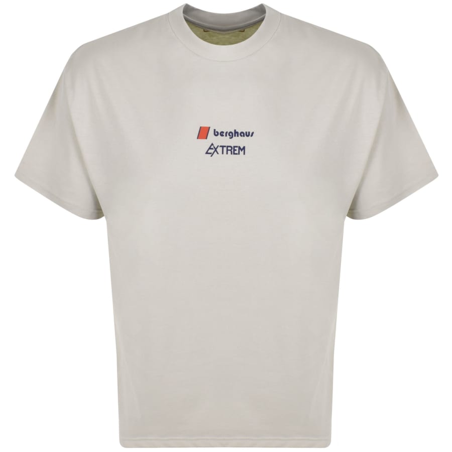 Image number 2 for Berghaus Trango Mountain Logo T Shirt Beige