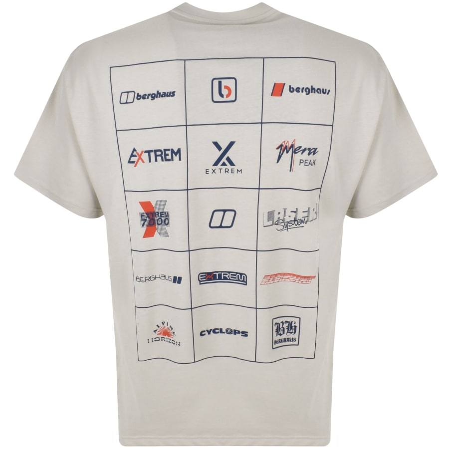 Image number 5 for Berghaus Trango Mountain Logo T Shirt Beige