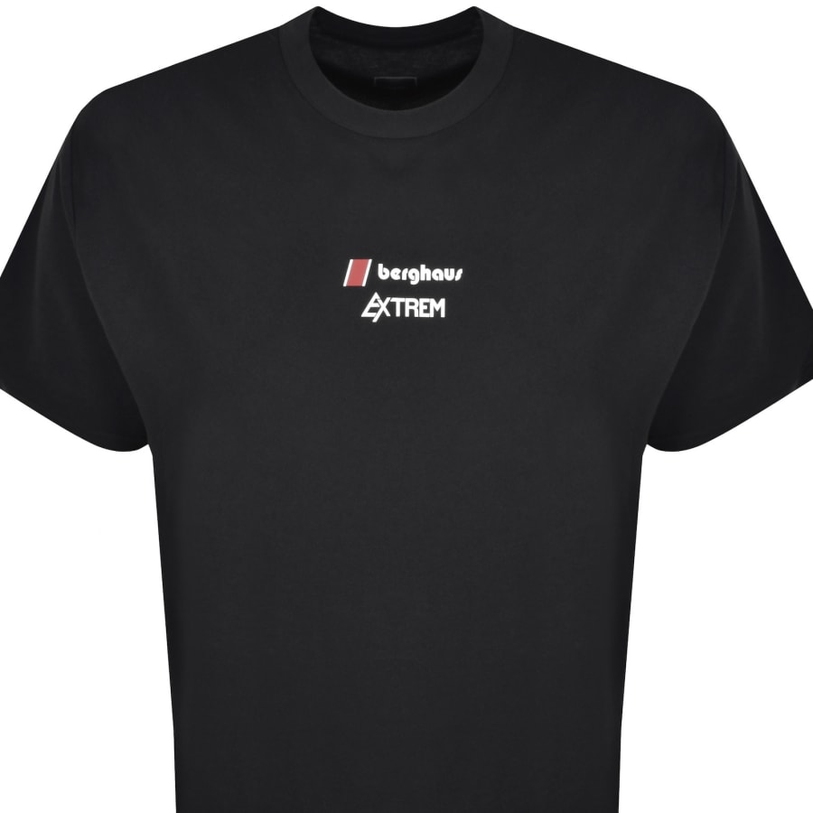 Image number 3 for Berghaus Trango Mountain Logo T Shirt Black