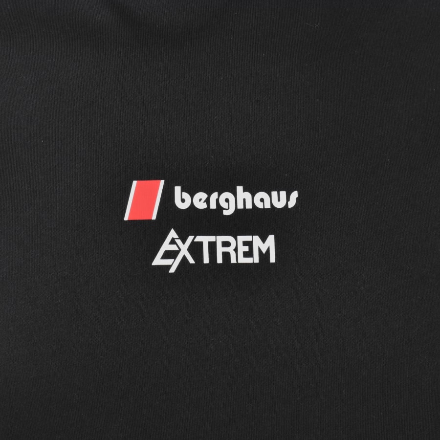 Image number 4 for Berghaus Trango Mountain Logo T Shirt Black