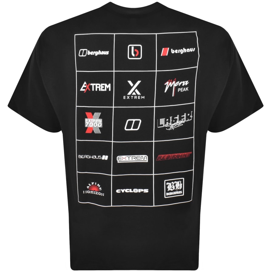 Image number 5 for Berghaus Trango Mountain Logo T Shirt Black