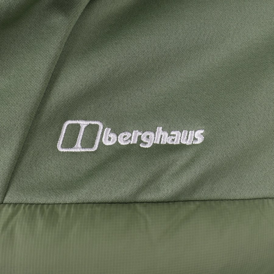 Image number 3 for Berghaus Vaskye Hooded Hybrid Jacket Green