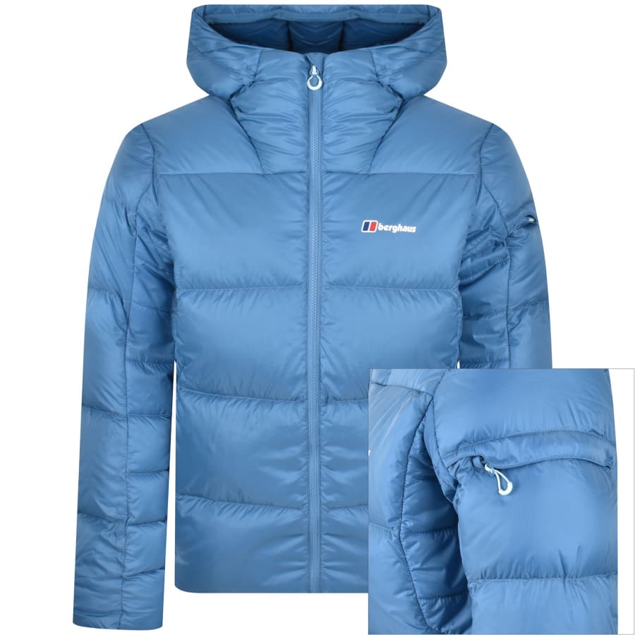 Image number 1 for Berghaus Zypher Down Jacket Blue