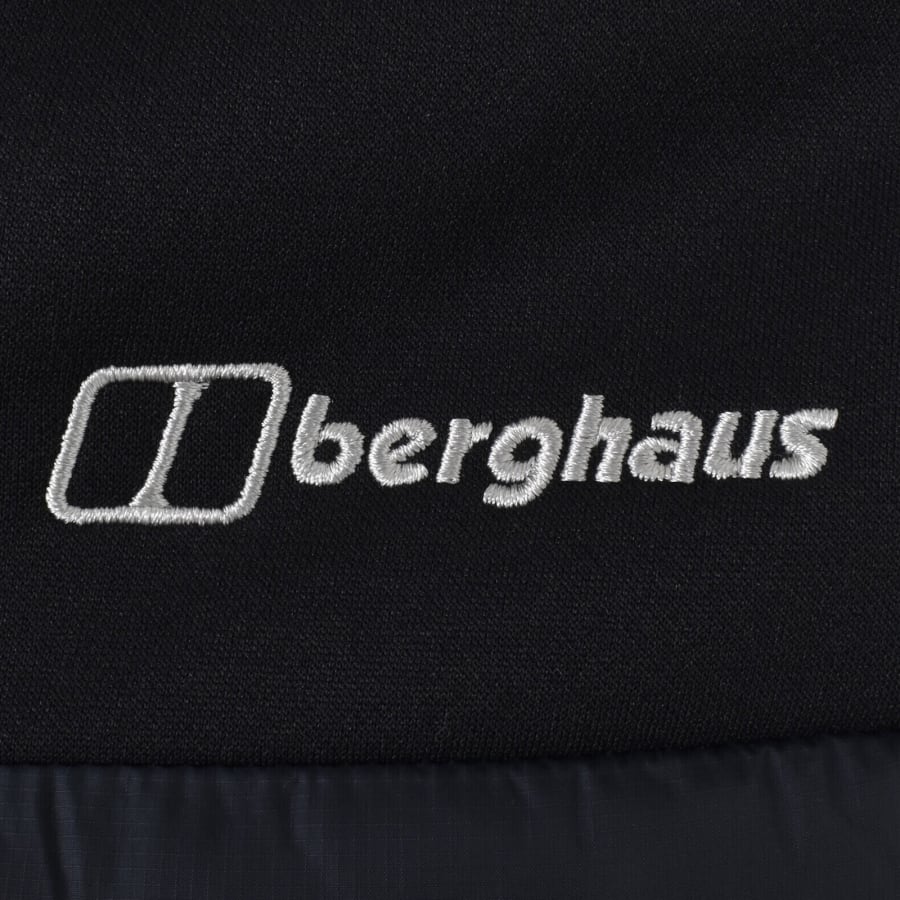 Image number 3 for Berghaus Vaskye Hooded Hybrid Jacket Black