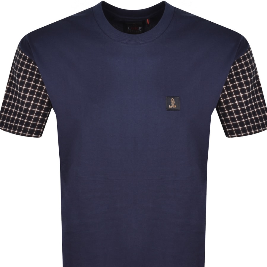 Image number 2 for Luke 1977 Dale Regular Fit T Shirt Dark Navy