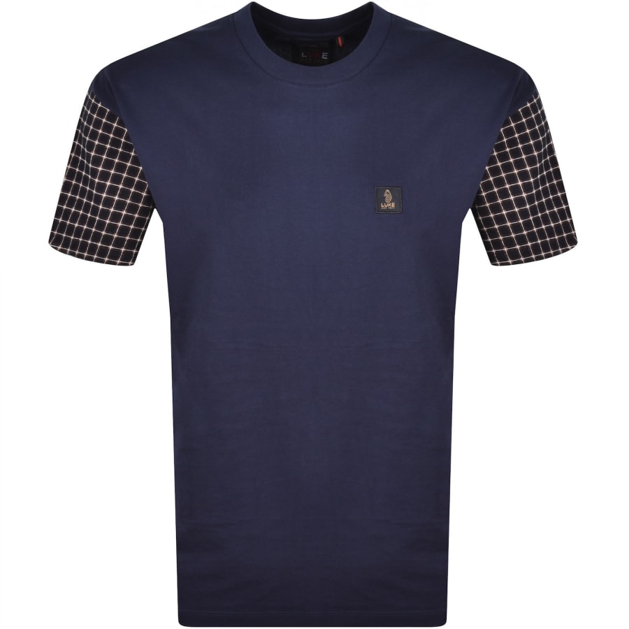 Image number 1 for Luke 1977 Dale Regular Fit T Shirt Dark Navy
