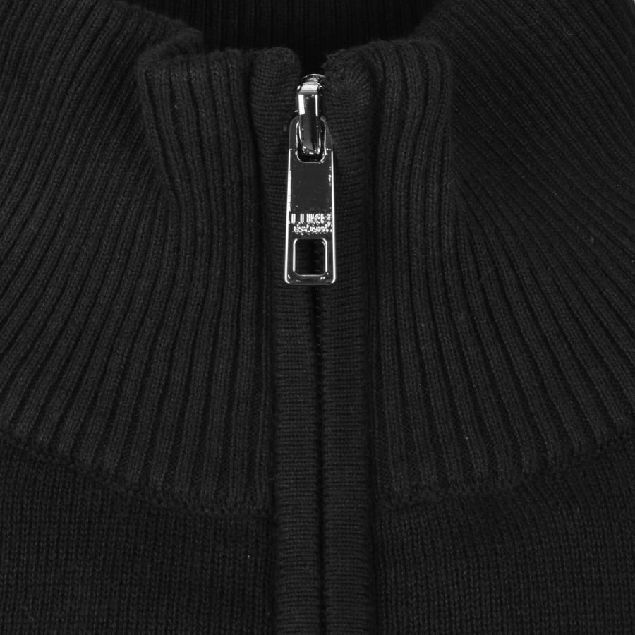 Image number 4 for Luke 1977 Pretender Quarter Zip Jumper Black